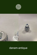 Bing og Grøndahl Dickens Sommerfugl Sennepskrukke med Låg No. 52 C