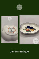 Royal Copenhagen Golden Summer Leaf Shaped Bowl No 356