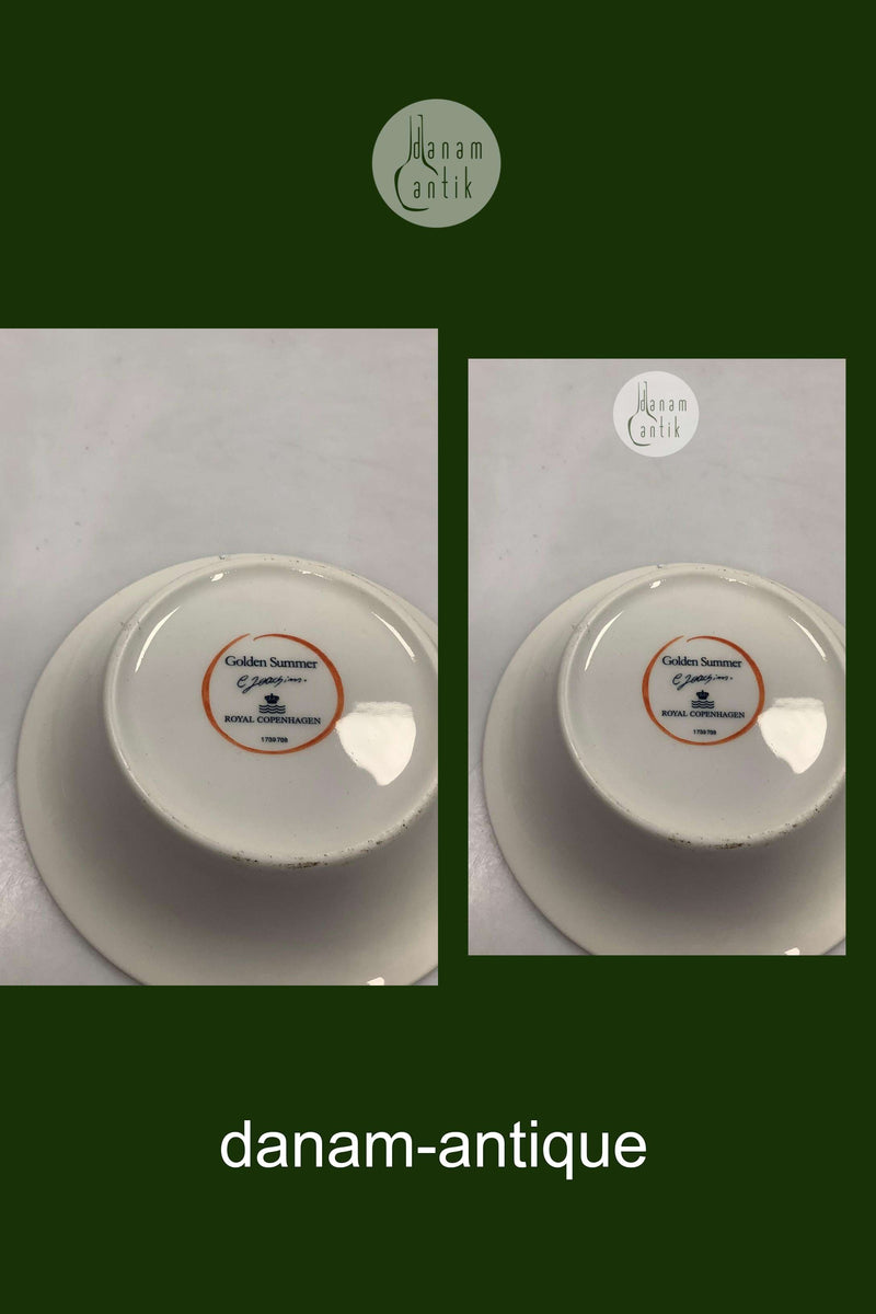 Royal Copenhagen Golden Summer / Gylden Sommer Small Bowl No 708