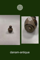 L. Deer Salt / Pepper Box in Ceramic with Flower Decoration