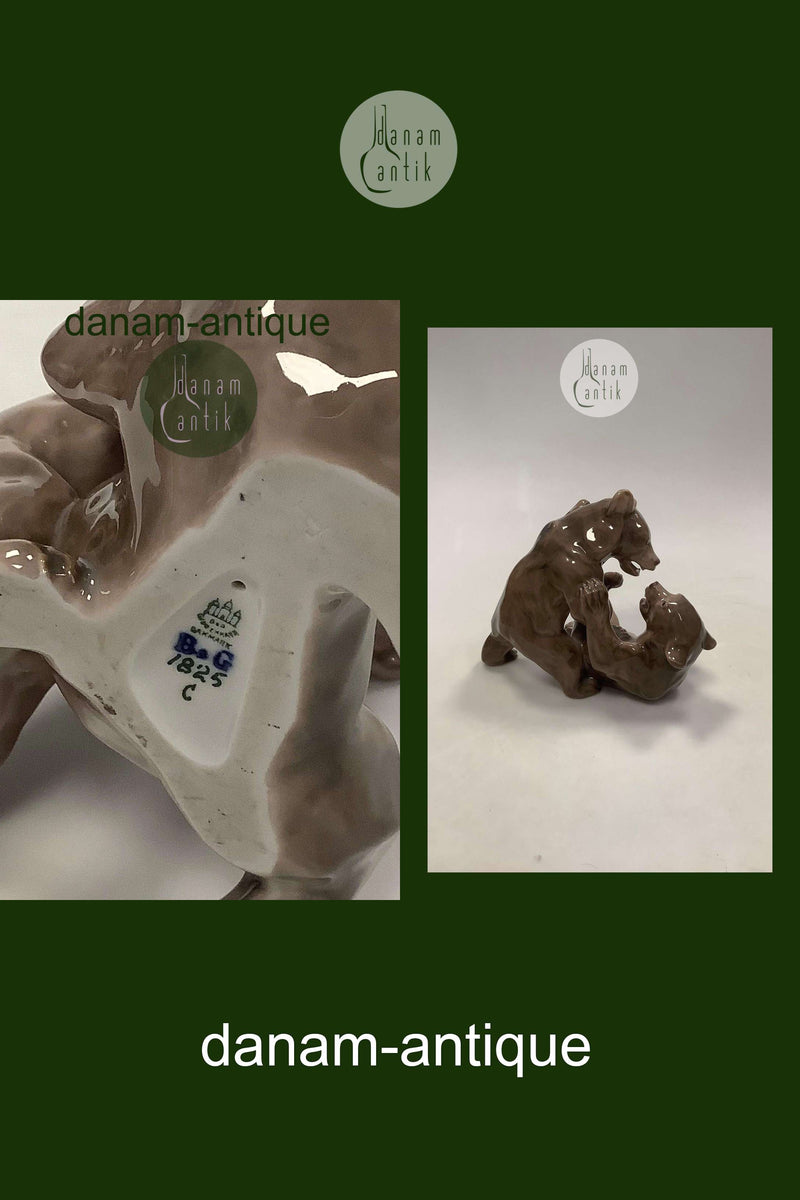 Bing og Grøndahl Figur legende Bjørne No. 1825