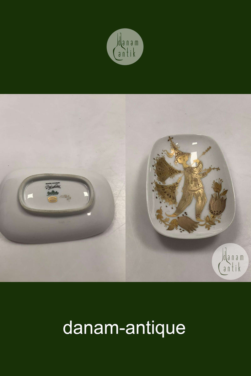 Rosenthal Studio Line / Bjørn Wiinblad Quatre Couleurs Oval Bowl