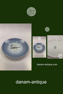 Bing and Grondahl Blue Tone Fish Plate Motif 10 Mackerel No. 716