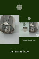 フランス産ユリをモチーフにしたシルバーナプキンリング