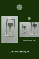 デンマーク製シルバーマネークリップ