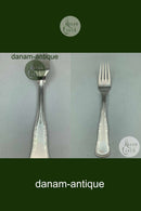 Georg Jensen Sterling Silber Doppel-Drilling Kindergabel Nr. 8