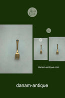 Georg Jensen Annual cake fork 1983 in Gold-plated Sterling Silver with enamel