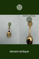 A. Michelsen Juletheske 1980 Forgyldt Sterling Sølv med emalje