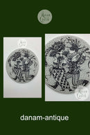 Bjørn Wiinblad: Nymølle MASKERADEより2月のプレートです。