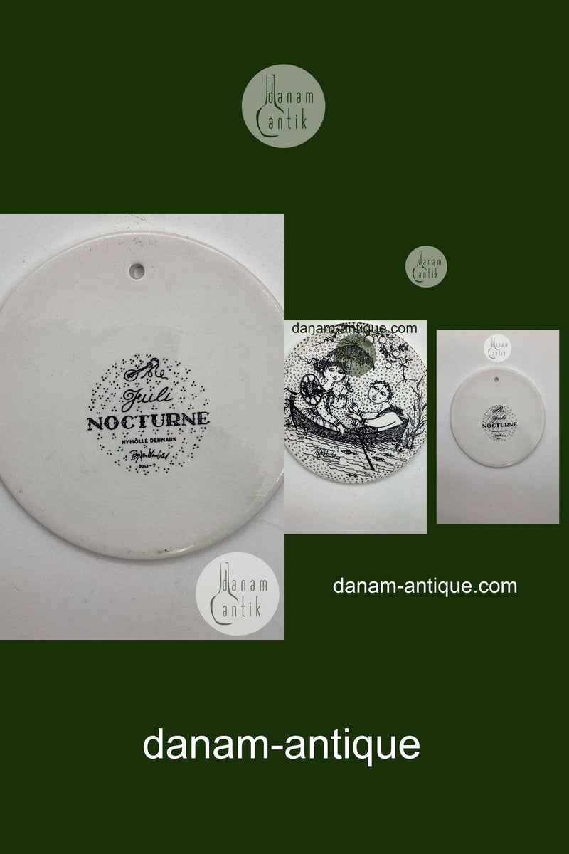 Bjørn Wiinblad: July plate from Nymølle 