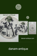 Bjørn Wiinblad: November plate from Nymølle "OPTIMISME"