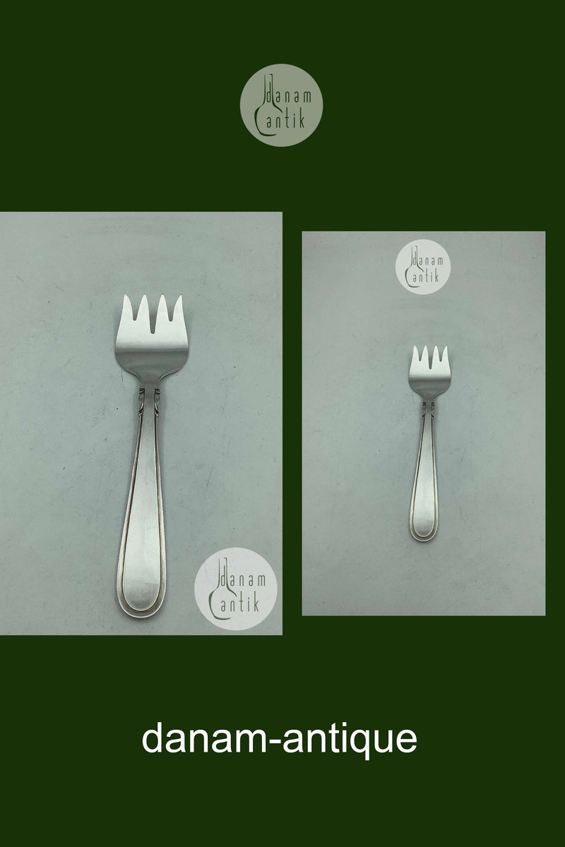 Cohr Elite Sølv Sardin Gaffel Måler 14cm / 5.51 inch