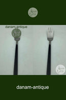 Erik Herløw Stål Bestik med plastik skaft Contrast Frokostgaffel