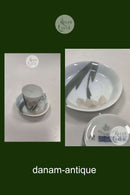 Royal Copenhagen Art Nouveau Kop med Iris No 19/37B