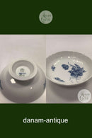 Royal Copenhagen Blå Blomst Svejfet Kageskål på fod No 1532