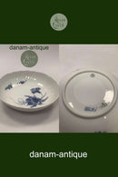 Royal Copenhagen Blå Blomst Svejfet Rund Skål No. 1528