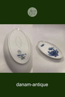 Royal Copenhagen Blå Blomst Svejfet Oval Asiet No 1689