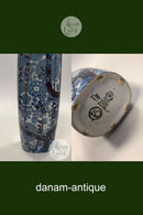 Royal Copenhagen Large Blue Baca Vase No 780/3101