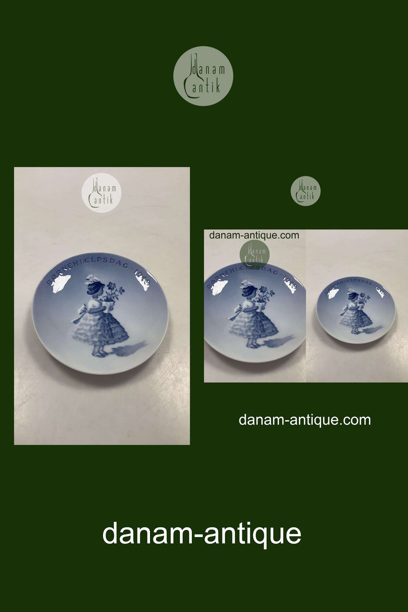 Royal Copenhagen Børnehjælpsdags Platte fra 1940