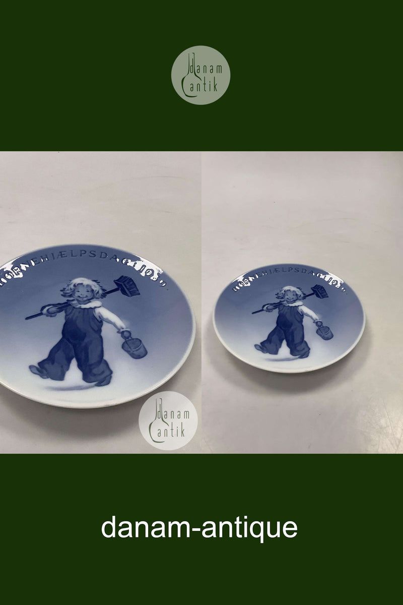 Royal Copenhagen Børnehjælpsdags Platte fra 1939