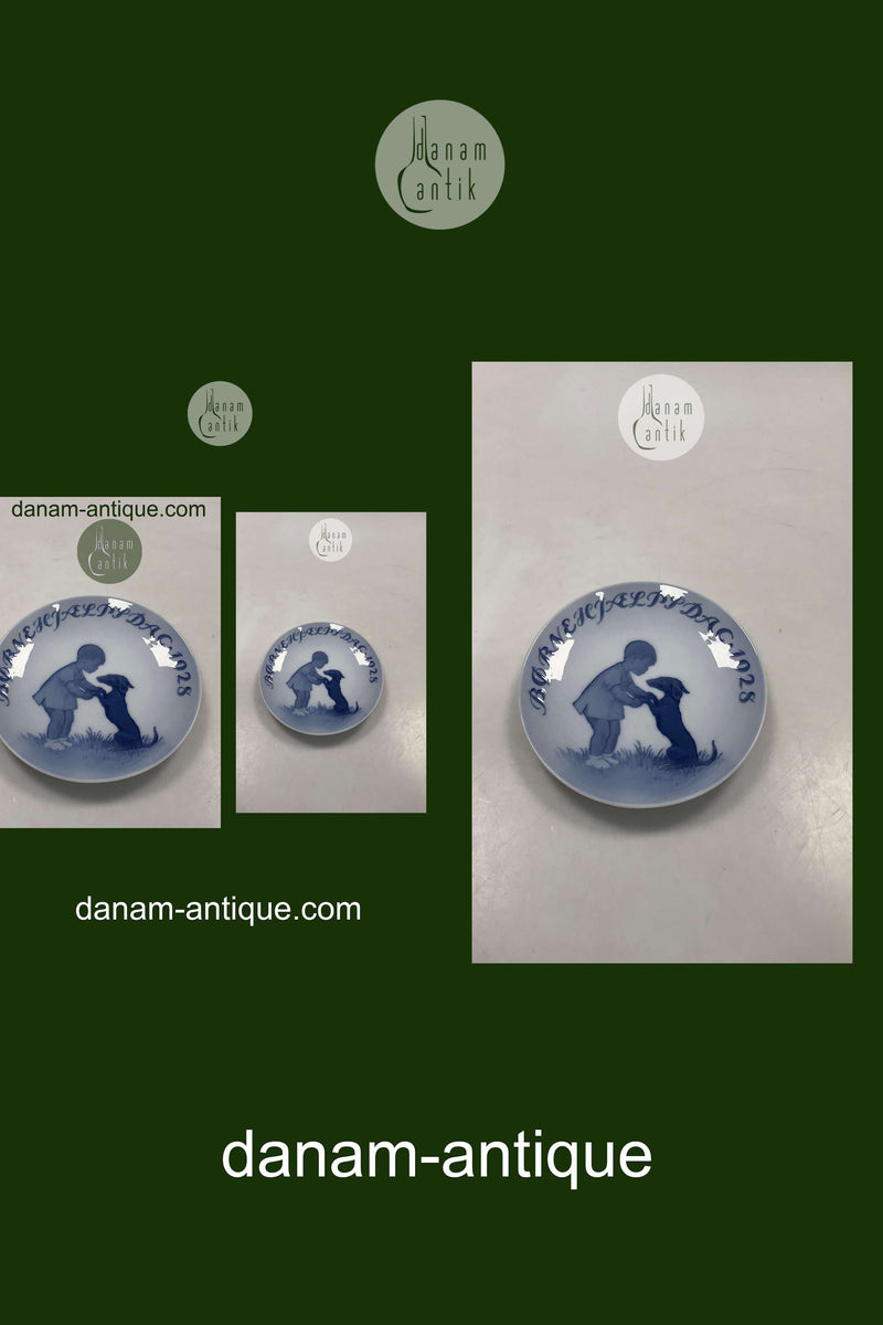 Royal Copenhagen Børnehjælpsdags Platte fra 1928