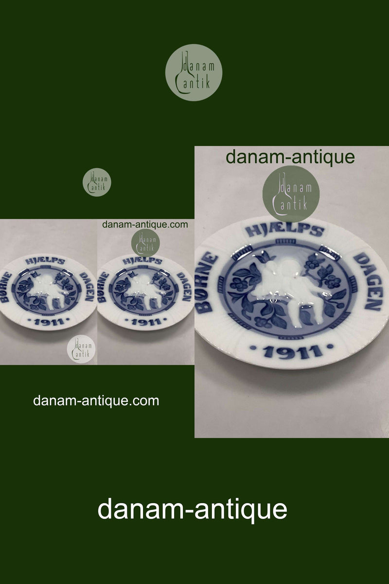 Royal Copenhagen Børnehjælpsdags Platte fra 1911