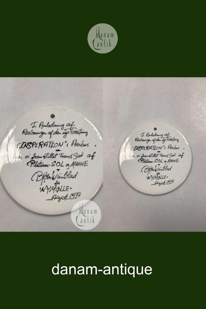 Bjørn Wiinblad for Nymølle Platte - MÅNE