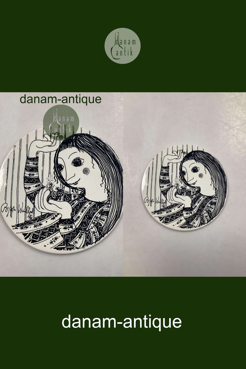 Bjørn Wiinblad for Nymølle -  Allerførste Tegning