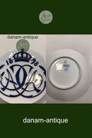 Royal Copenhagen Mindeplatte fra 1898 RC-CM18 med guld