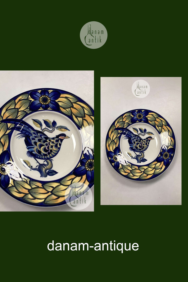 Royal Copenhagen Blue Pheasant Dish No 725