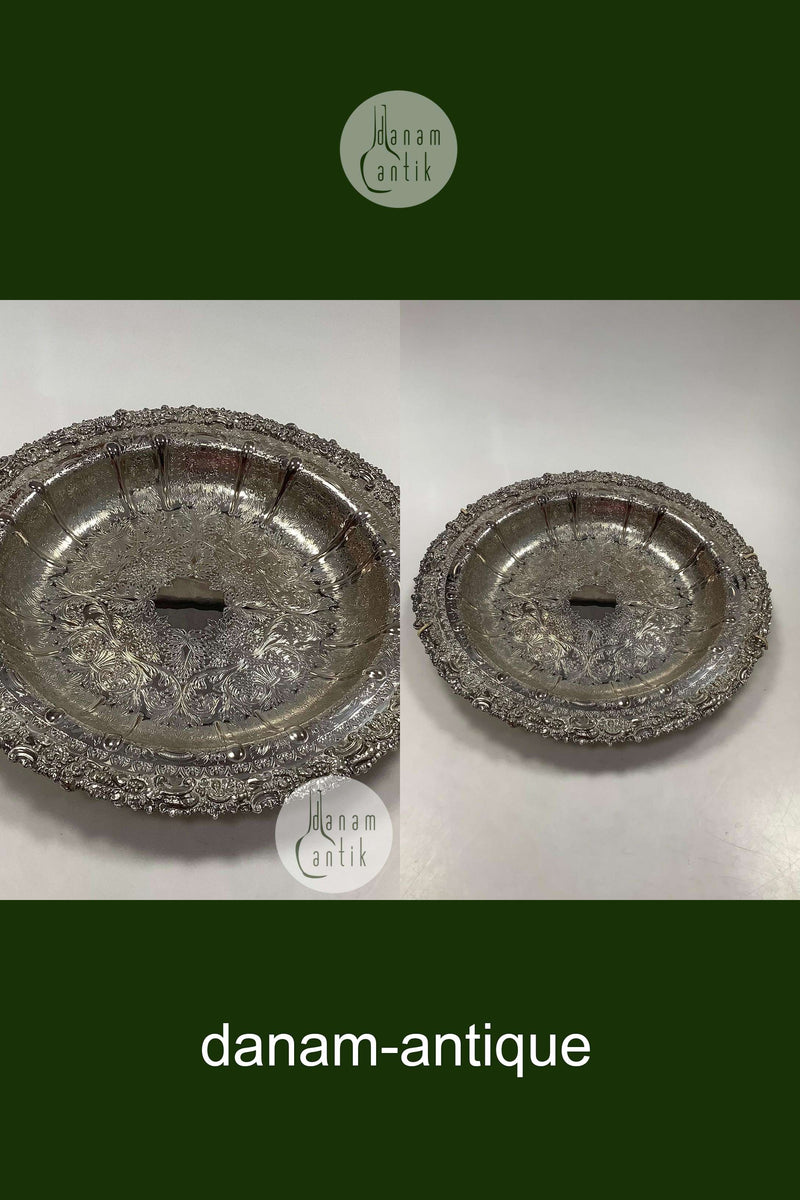 Garrad og Co Sølvplet Bakke / Fad fra England