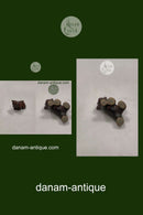 Hjort Figur Bornholm Glaseret Keramik Børn Stående på alle 4 ben