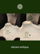 Gerold Porzellan Bavaria Figur Papageien Deutschland Porzellan Maßnahmen 24,5cm / 9,64 Zoll