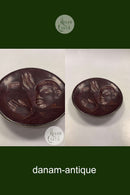 Royal Copenhagen Stentøj Jais Nielsen sang de boeuf skål No 20757