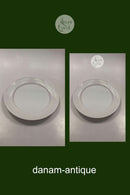 Royal Copenhagen Hvid Halvblonde Spisetallerken