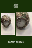 Michael Andersen og Søn Lampe i Stentøj med rød glasur