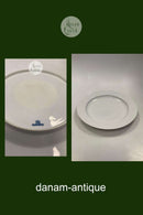 Royal Copenhagen Juliane Marie, hvid Rundt Servingsfad