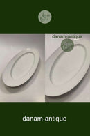 Royal Copenhagen Juliane Marie, hvid Fiskefad No 12052