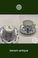 Bing 和 Grøndahl 蝴蝶与金色咖啡杯和碟子 No 102