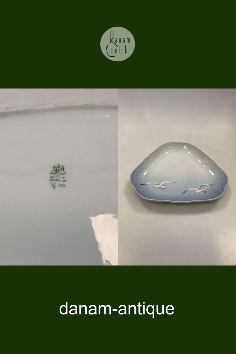 Bing og Grøndahl Måge Trekantet Fad No 40