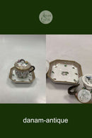 Royal Copenhagen Privat gemalt Flora Danica Cremetasse Nr 3514