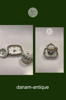 Royal Copenhagen Privat gemalt Flora Danica Creme Tasse Nr. 3514