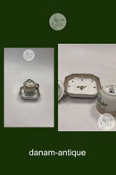 Royal Copenhagen Privat gemalt Flora Danica Creme Tasse Nr. 3514