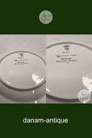 Royal Copenhagen Privat gemalt Flora Danica Fisch Teller Nr 3549