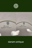 Royal Copenhagen Privat gemalt Flora Danica Fisch Teller Nr 3549