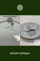 Royal Copenhagen Privat gemalt Flora Danica Fisch Teller Nr 3549