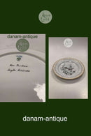 Royal Copenhagen Privatmalet Flora Danica Fisketallerken No 3549