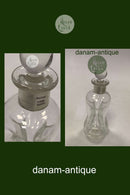 Holmegaard Dragsted Glass Carafe with silver ribbon