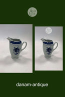 Royal Copenhagen / Aluminia Tranquebar, Blå Fajance Kande No 1149