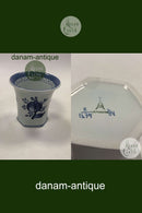 Royal Copenhagen / Aluminia Tranquebar, Blå Fajance Vase No 1239